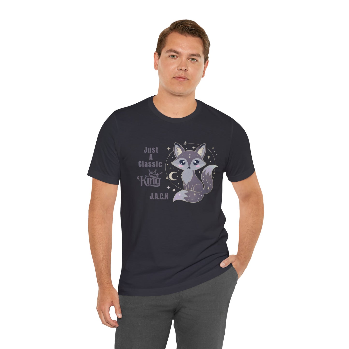 Personalized Fox King Graphic Tee