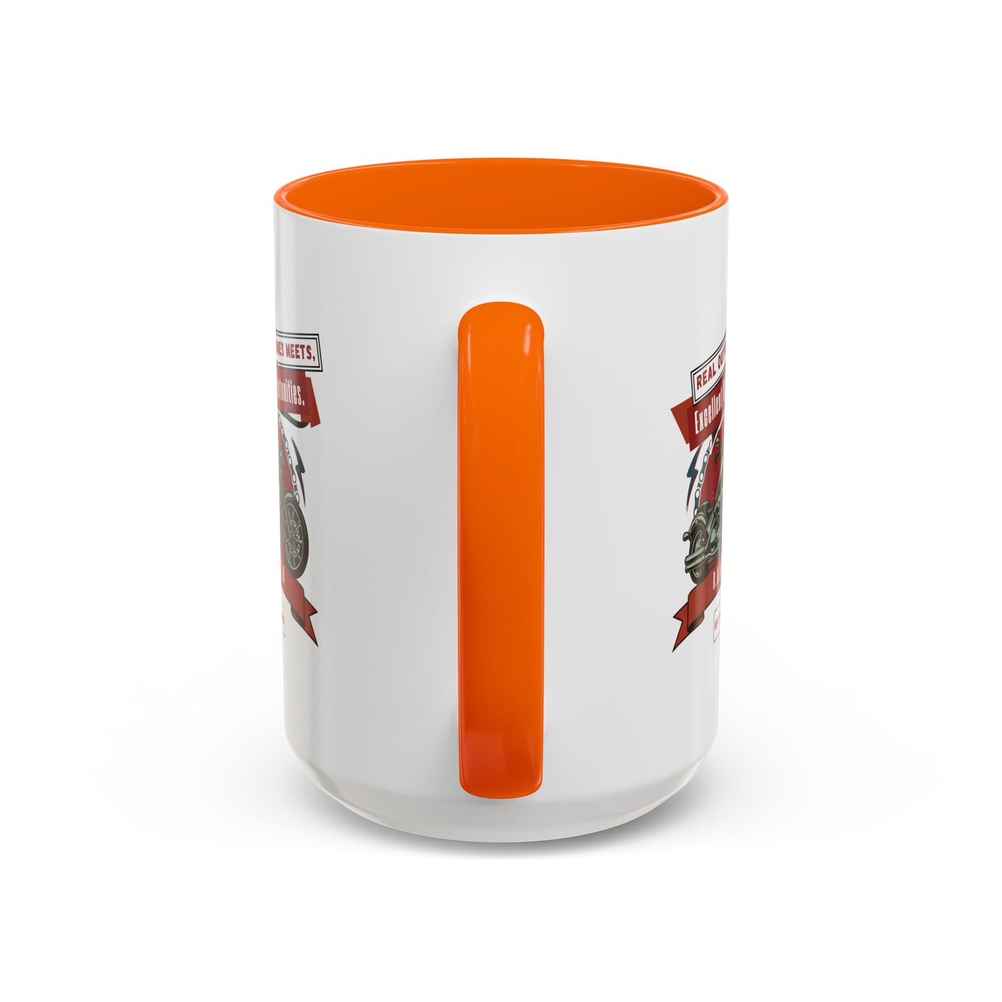 Personalized Motorcycle Accent Coffee Mug