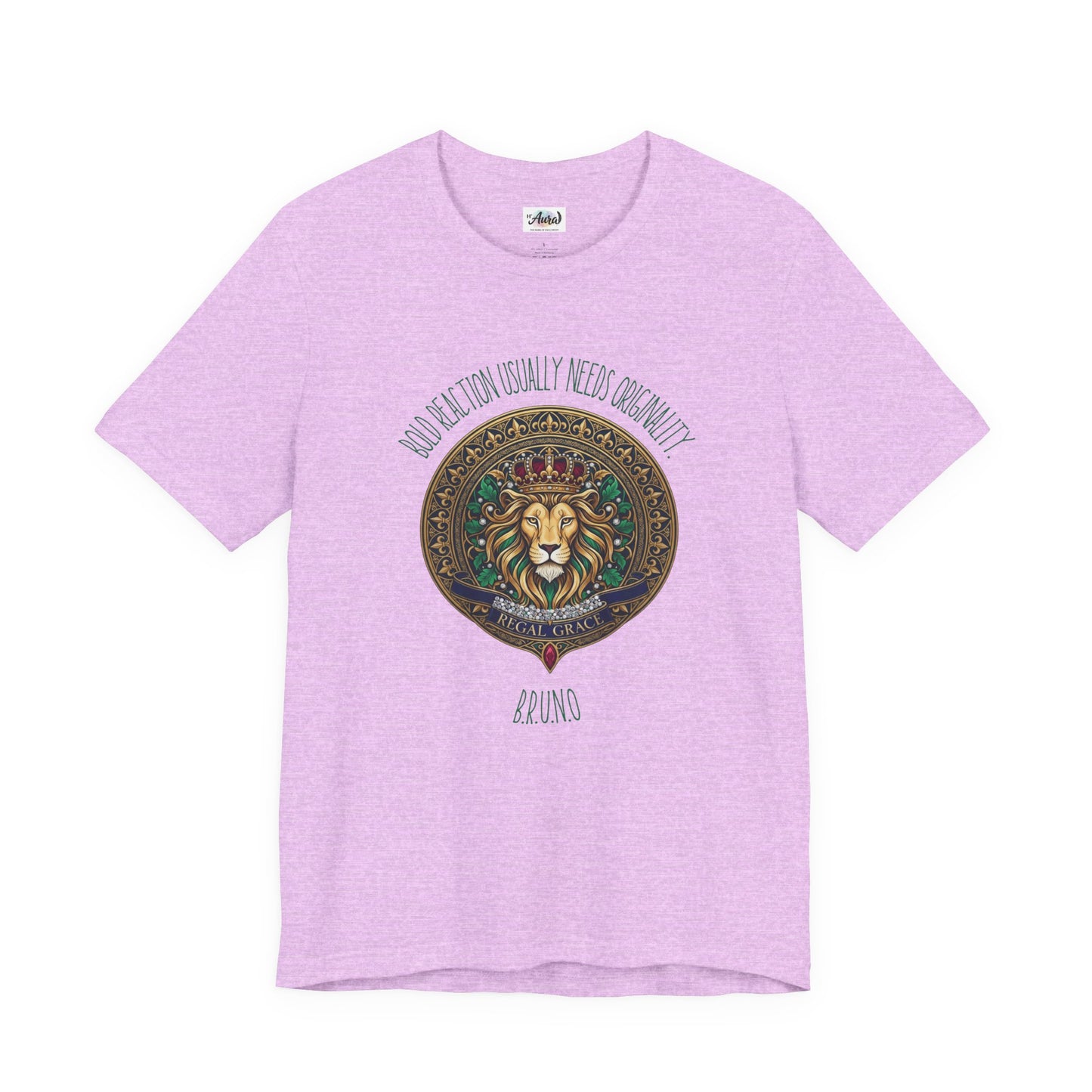 Personalized Lion Crest Graphic Tee