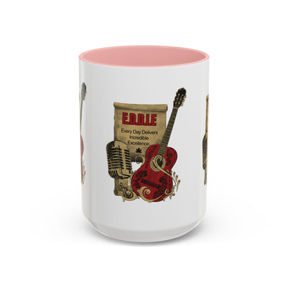 Personalized Guitar Accent Coffee Mug