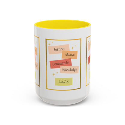 Personalized Inspirational Accent Coffee Mug