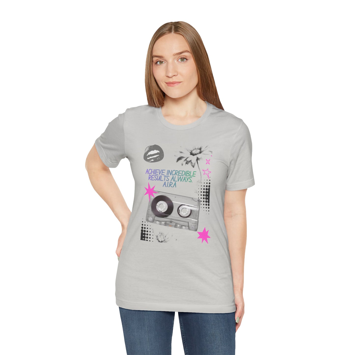 Personalized Cassette Vibes Graphic Tee