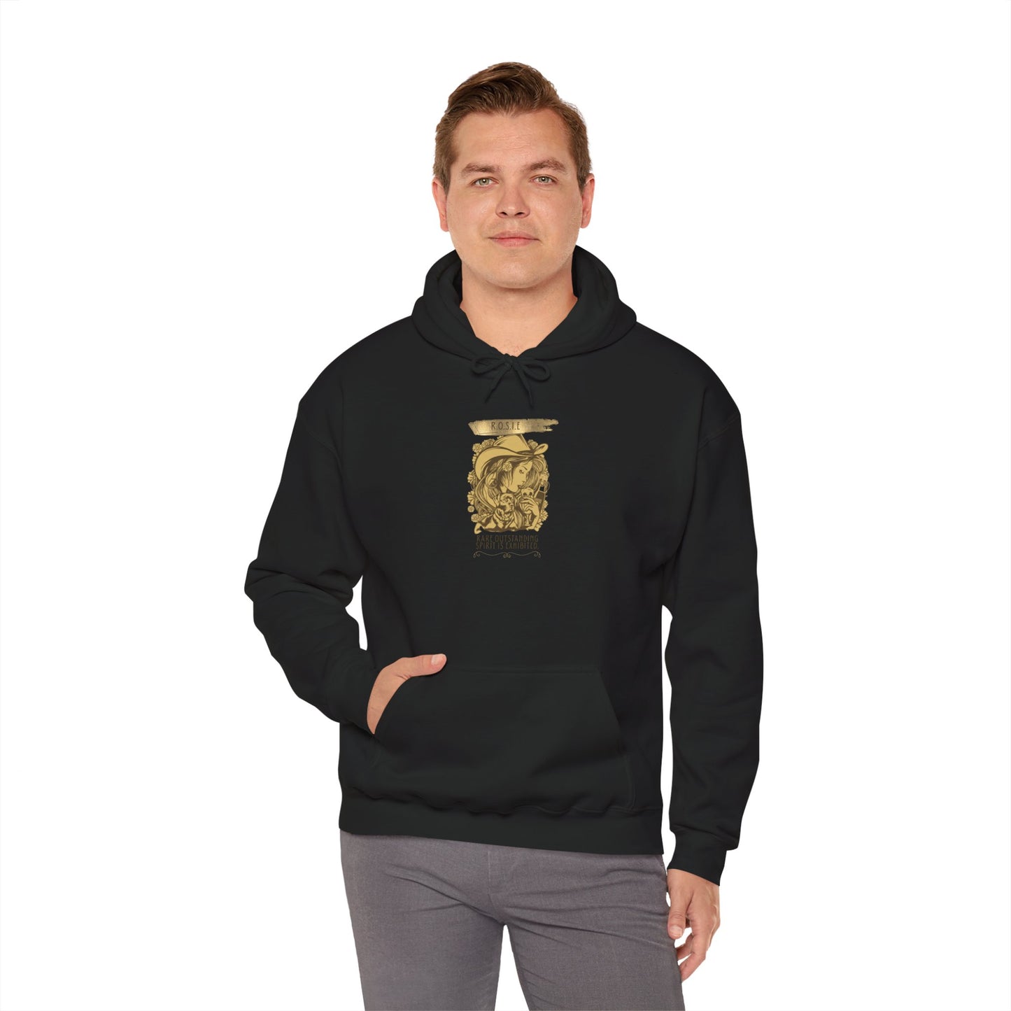 Personalized Golden Girl Hooded Sweatshirt