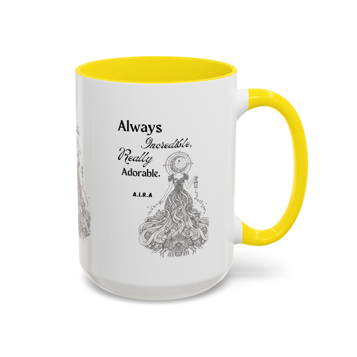 Personalized Girl With Light Accent Coffee Mug