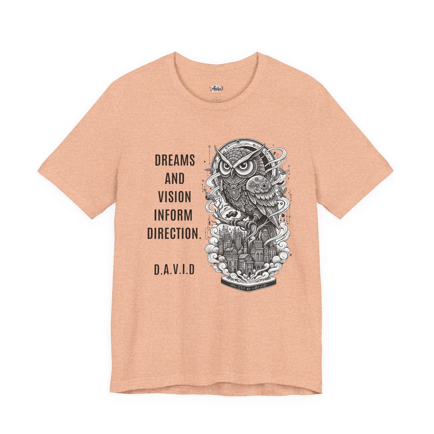 Personalized Owl Vision Graphic Tee