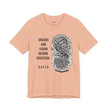 Personalized Owl Vision Graphic Tee