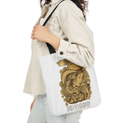Personalized Initial Quote Golden Girl Canvas Tote Custom Name