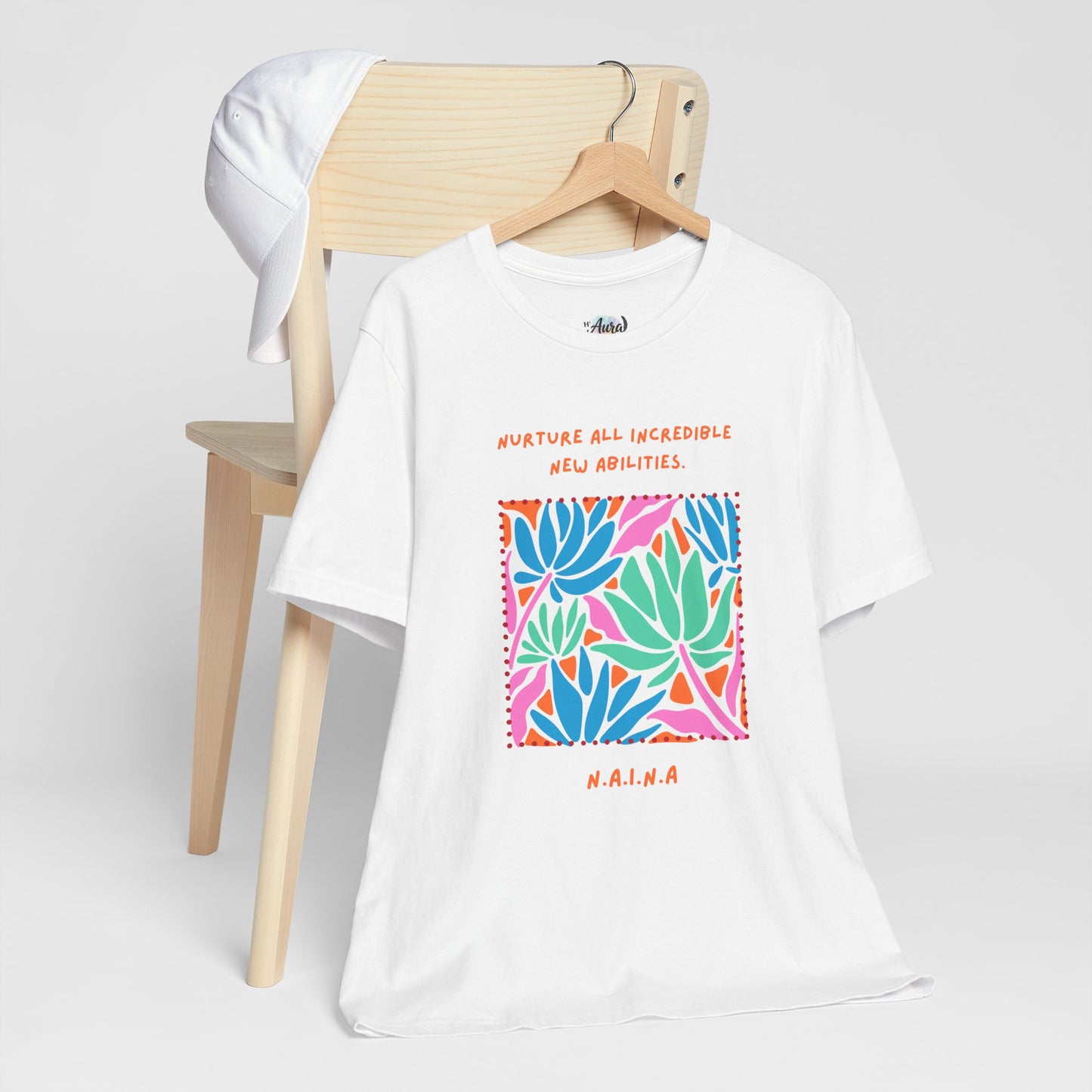 Personalized Floral Empowerment Tee