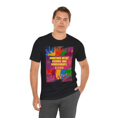 Personalized Colorful Motivational Graphic Tee
