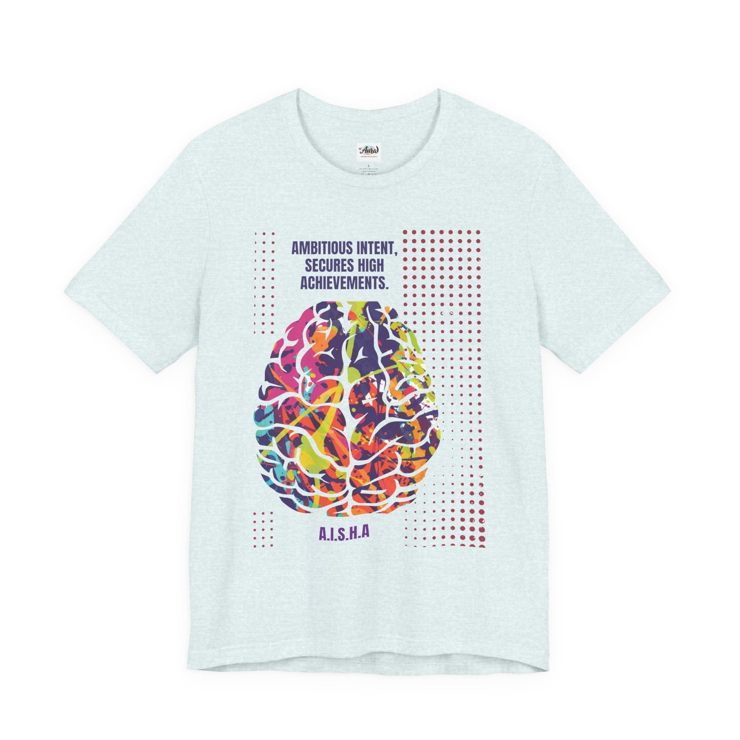 Personalized Motivational Brain Graphic Tee