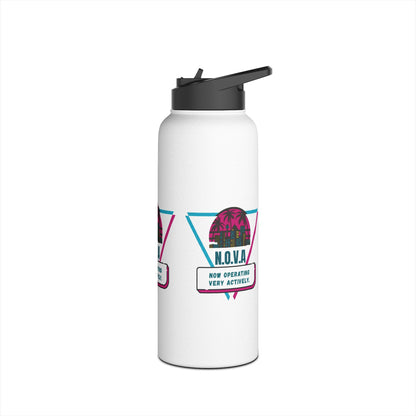 Personalized Initial Quote Building Stainless Steel Water Bottle