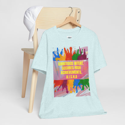 Personalized Colorful Motivational Graphic Tee