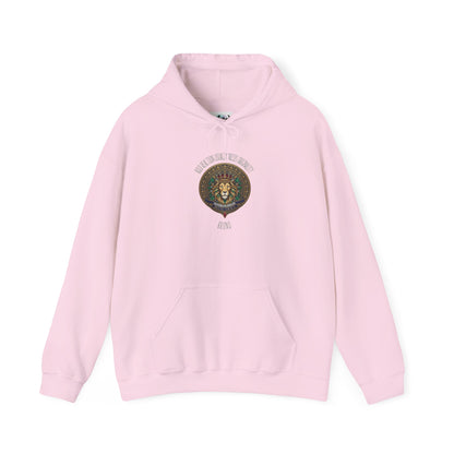 Personalized Lion Crest Hooded Sweatshirt