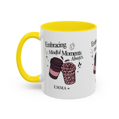 Personalized Girly Coffee Accent Coffee Mug
