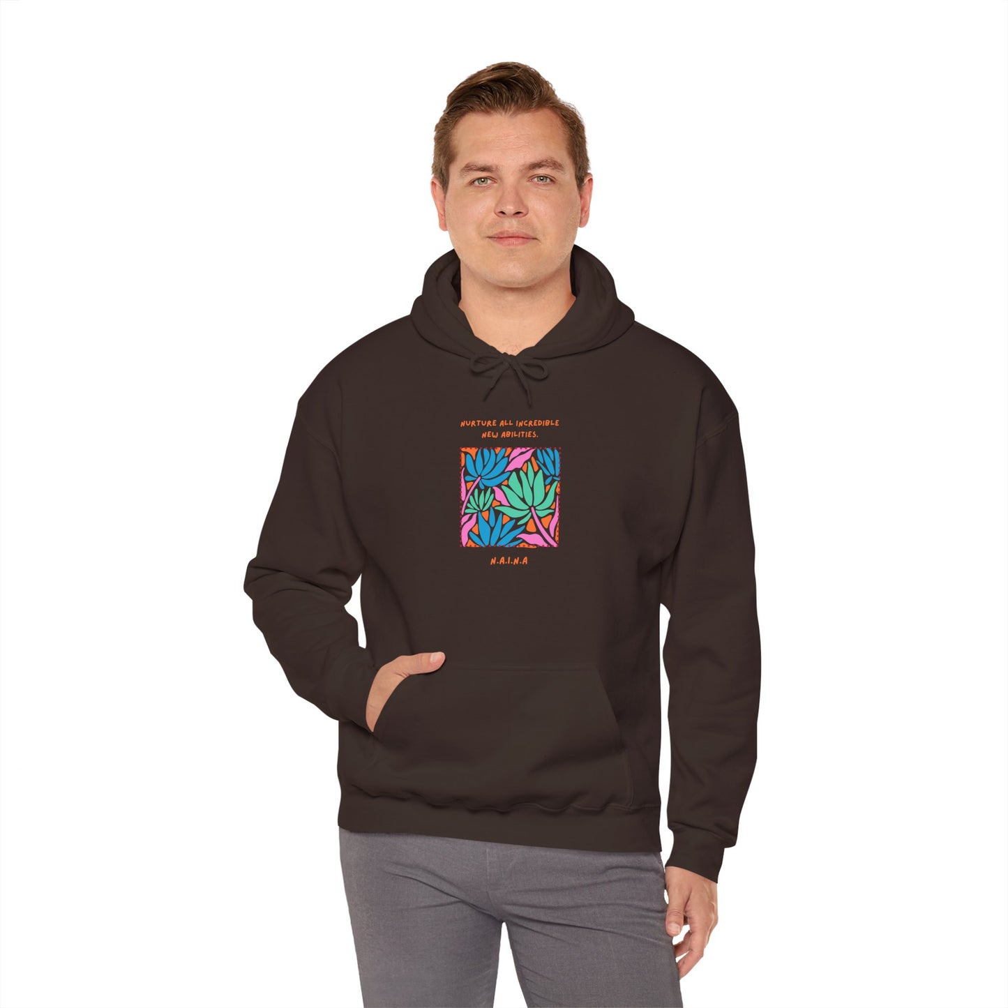 Personalized Floral Momentum Hooded Sweatshirt
