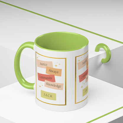 Personalized Inspirational Accent Coffee Mug