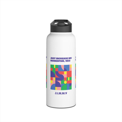 Personalized Initial Quote Colorful Momentum Stainless Steel Water Bottle