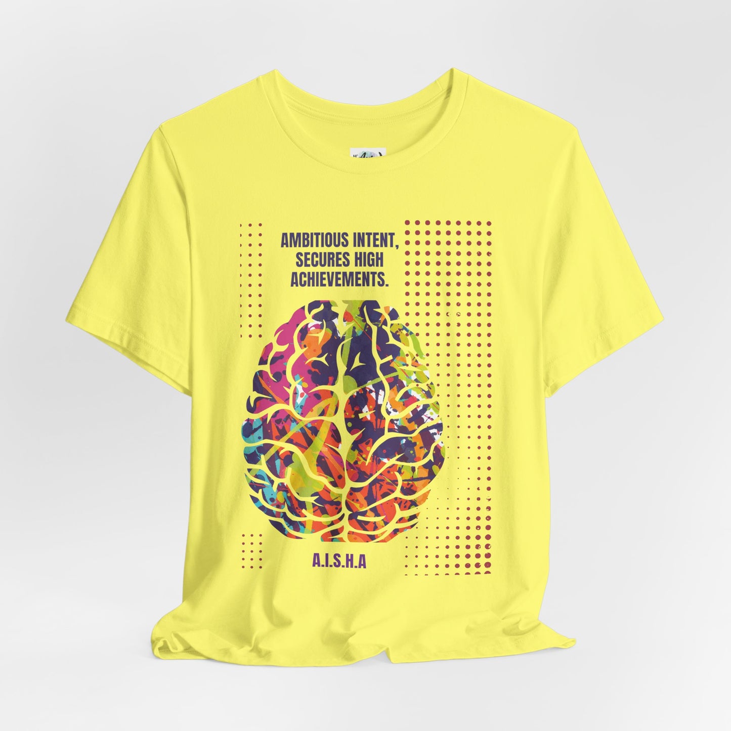 Personalized Motivational Brain Graphic Tee