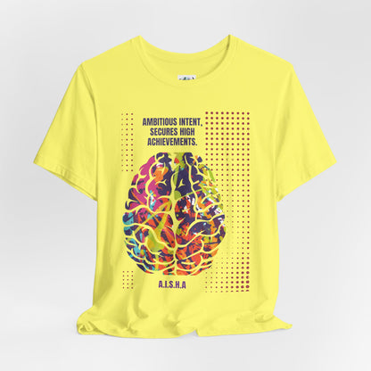 Personalized Motivational Brain Graphic Tee
