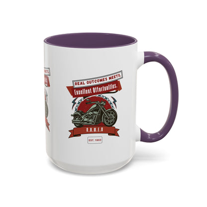 Personalized Motorcycle Accent Coffee Mug