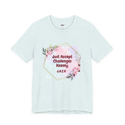 Personalized Floral Frame Graphic Shirt