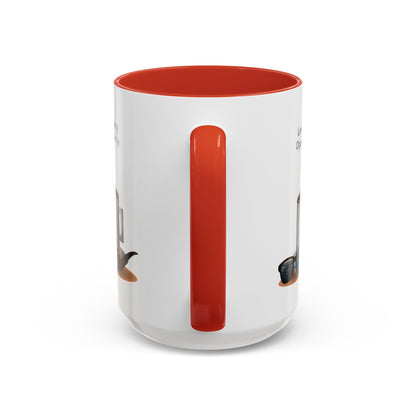 Personalized Initial Coffee and Sunglasses Accent Coffee Mug