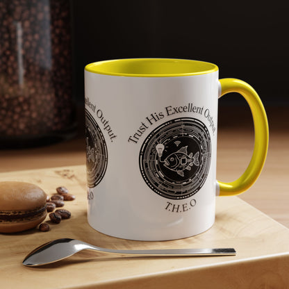 Personalized Spiritual Fish Accent Coffee Mug