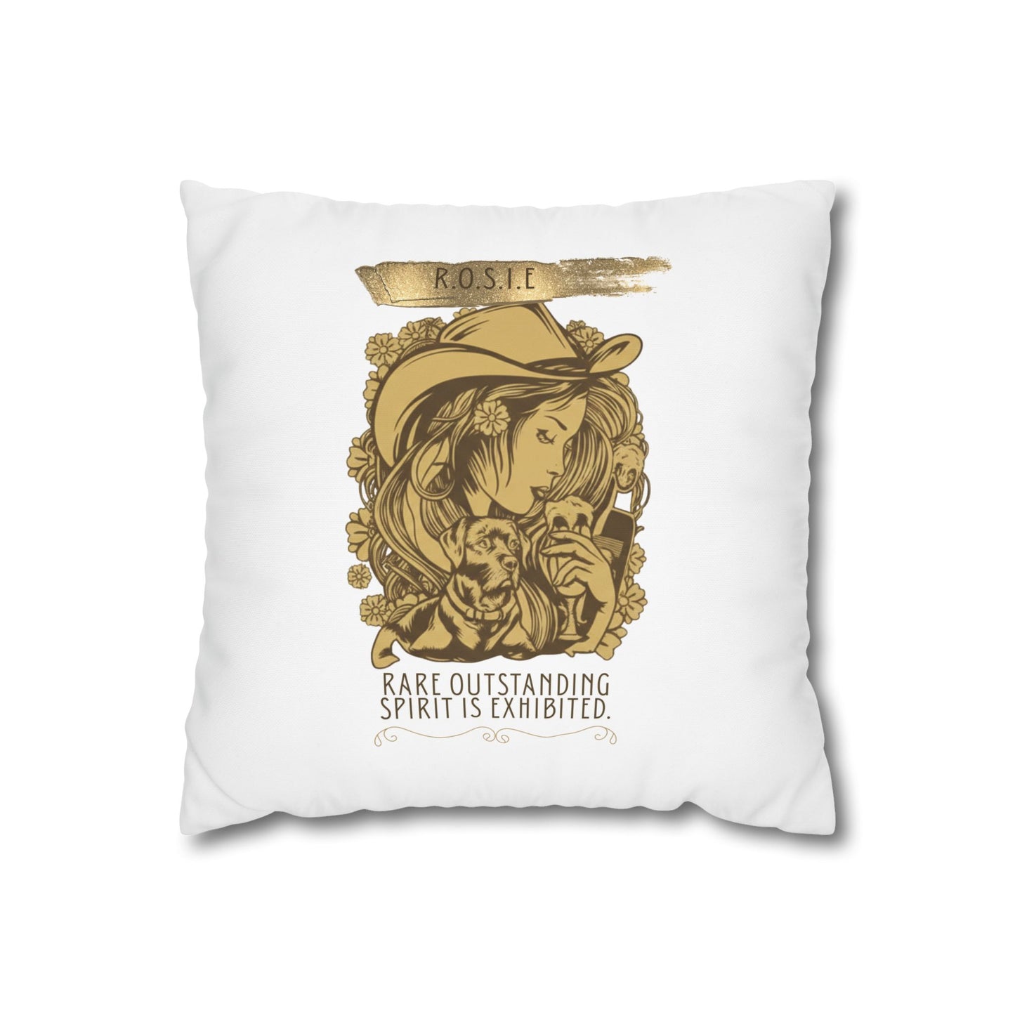 Customized monogrammed pillowcase with personalized quote. High-quality poly canvas square cushion cover, ideal for housewarming, wedding, or anniversary gifts with bespoke text.