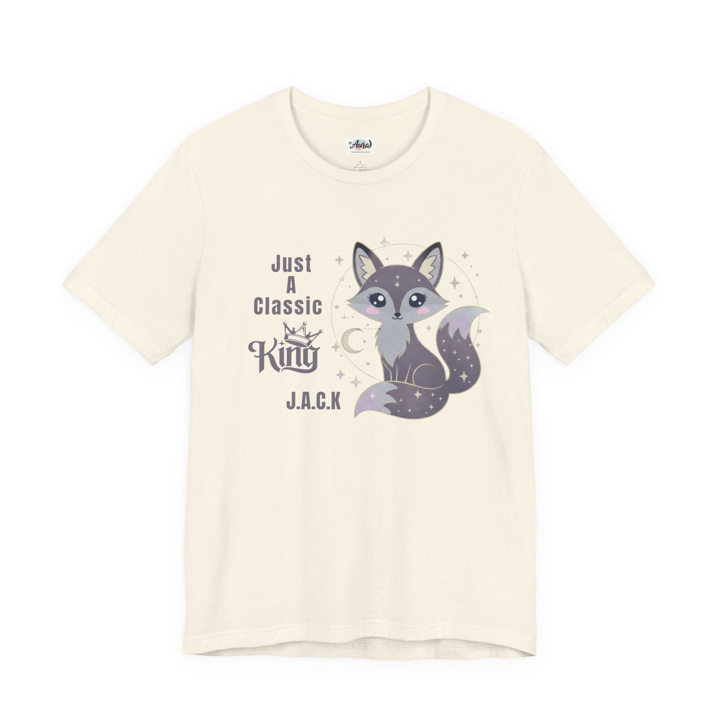 Personalized Fox King Graphic Tee