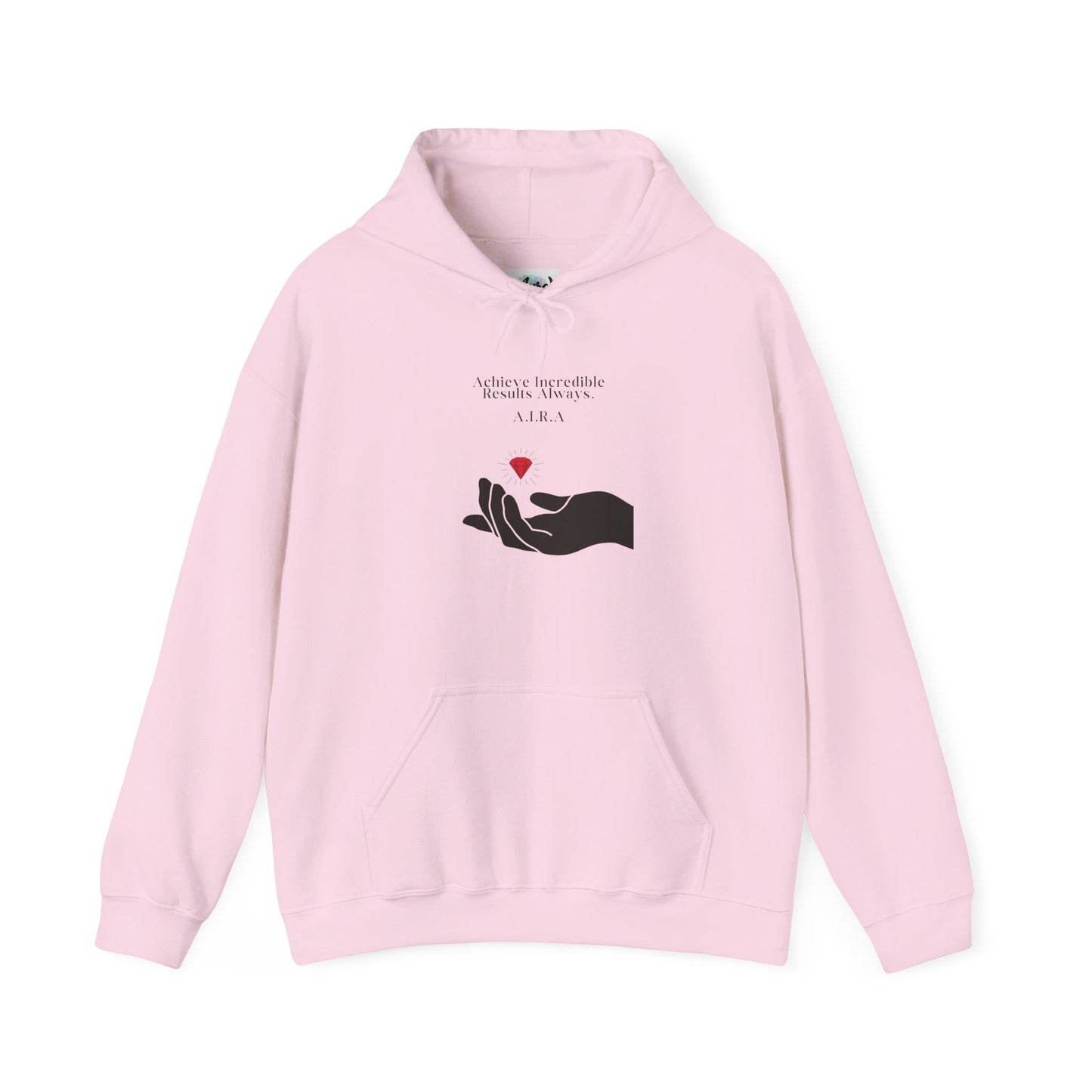 Personalized Hand and Gem Hooded Sweatshirt