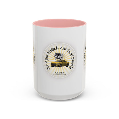 Personalized Car with Horse Accent Coffee Mug