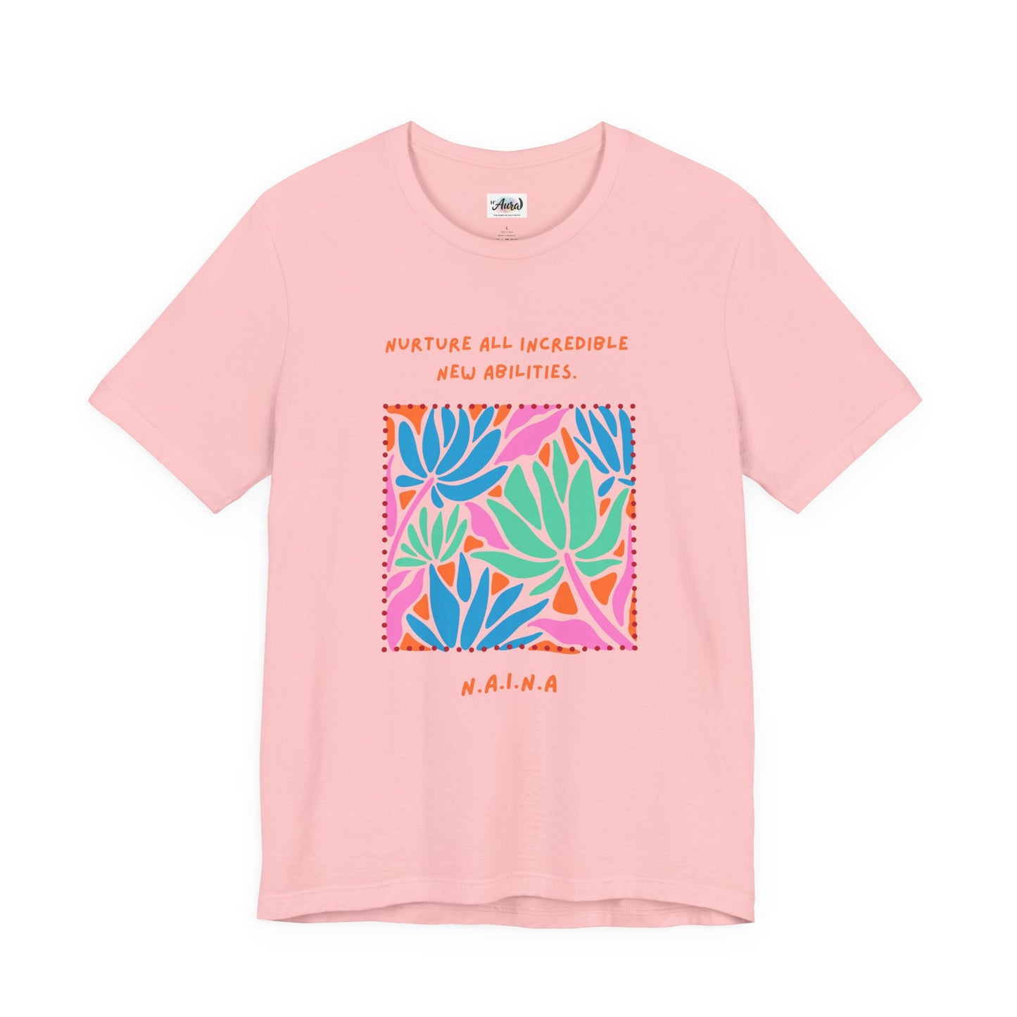 Personalized Floral Empowerment Tee