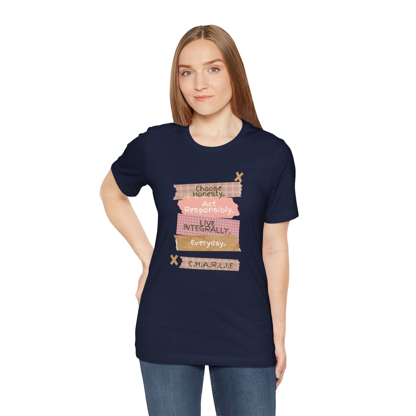 Personalized Column Writing Tee