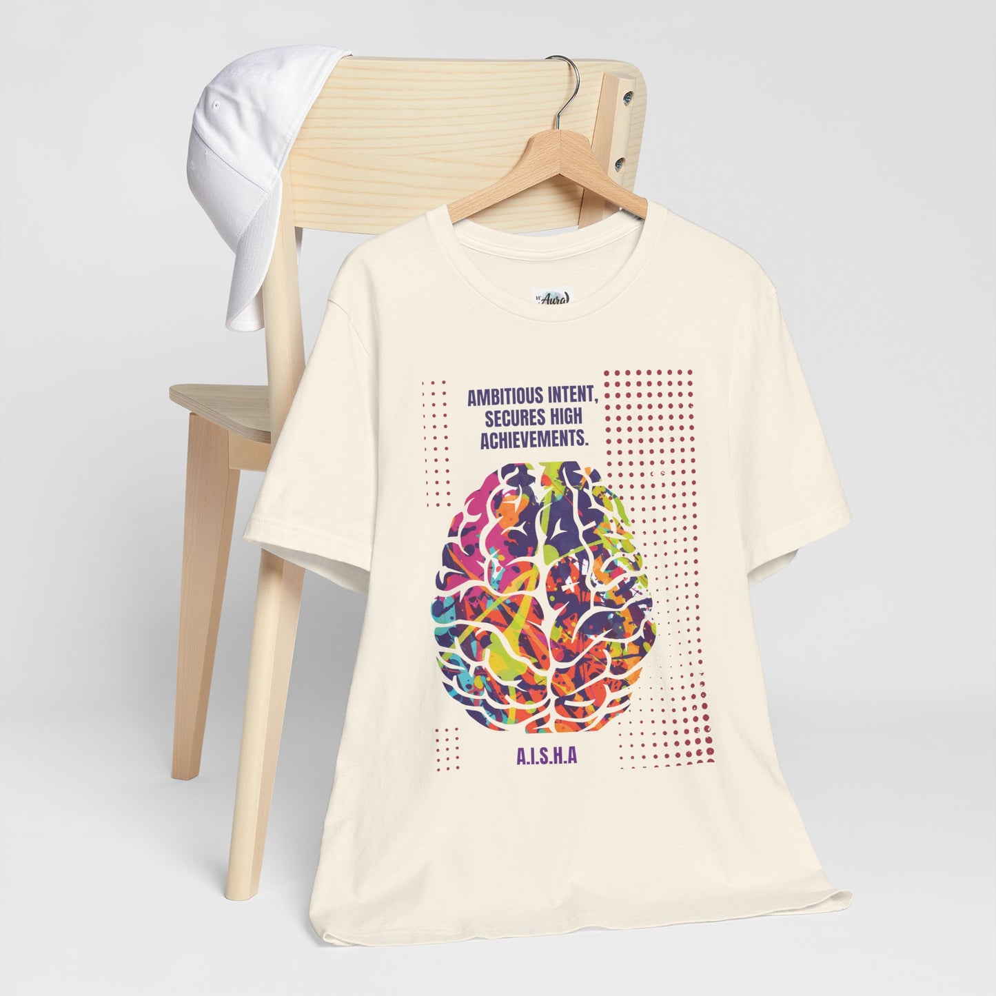 Personalized Motivational Brain Graphic Tee