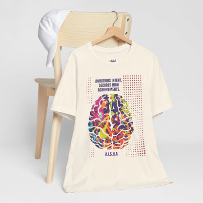 Personalized Motivational Brain Graphic Tee