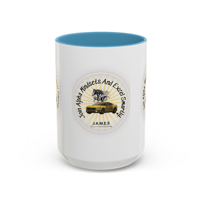 Personalized Car with Horse Accent Coffee Mug
