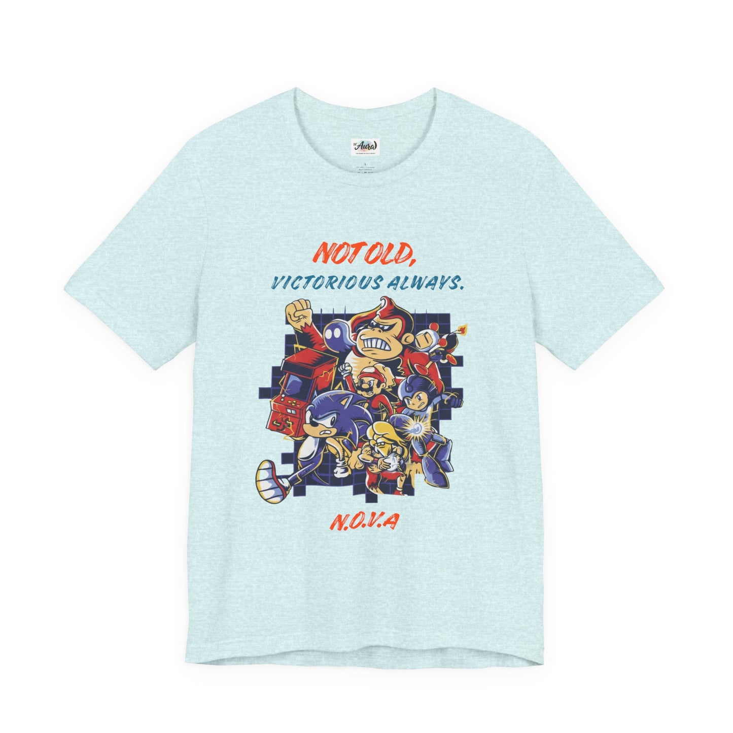 Personalized Victory Retro Cartoon Squad Graphic Tee