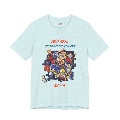 Personalized Victory Retro Cartoon Squad Graphic Tee