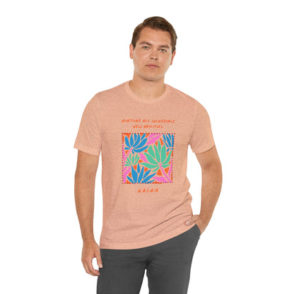 Personalized Floral Empowerment Tee