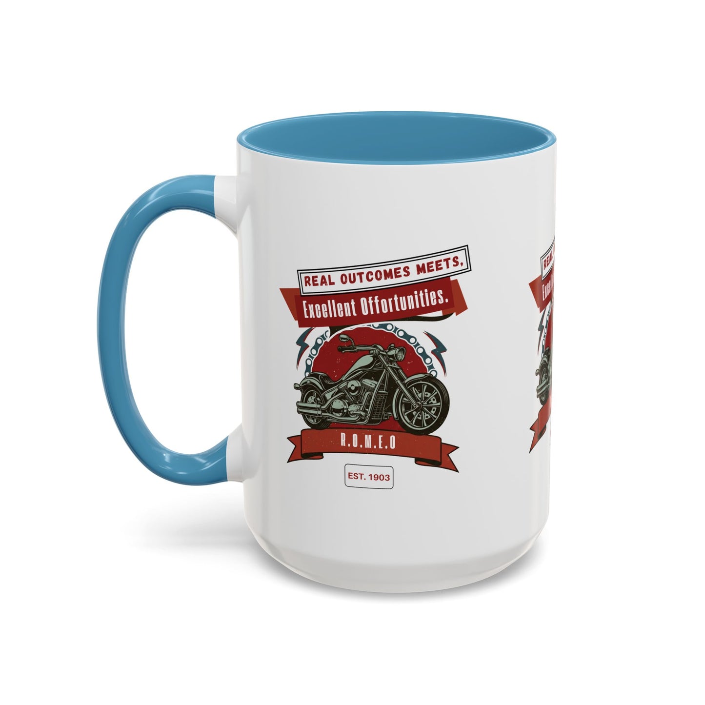 Personalized Motorcycle Accent Coffee Mug