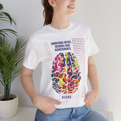 Personalized Motivational Brain Graphic Tee