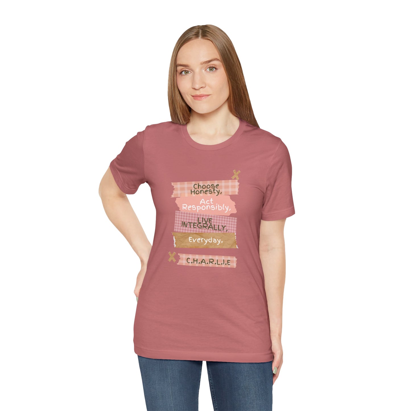 Personalized Column Writing Tee