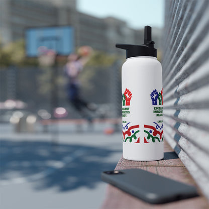 Personalized Initial Quote Victory Stainless Steel Water Bottle