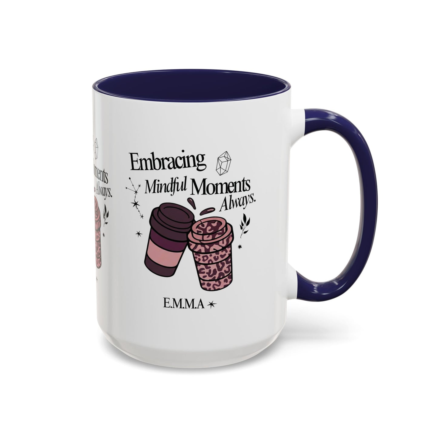 Personalized Girly Coffee Accent Coffee Mug