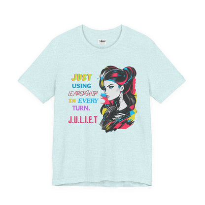 Personalized Feminine Potrait Graphic Tee