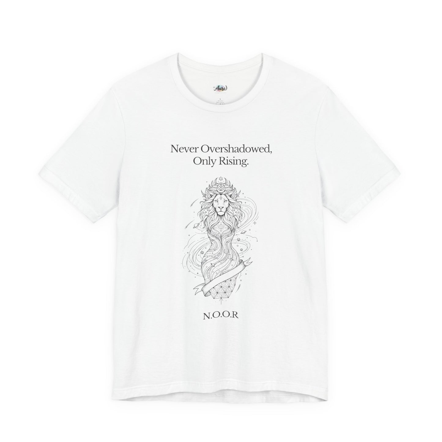 Personalized Girl Lion Graphic Tee