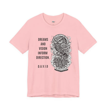 Personalized Owl Vision Graphic Tee