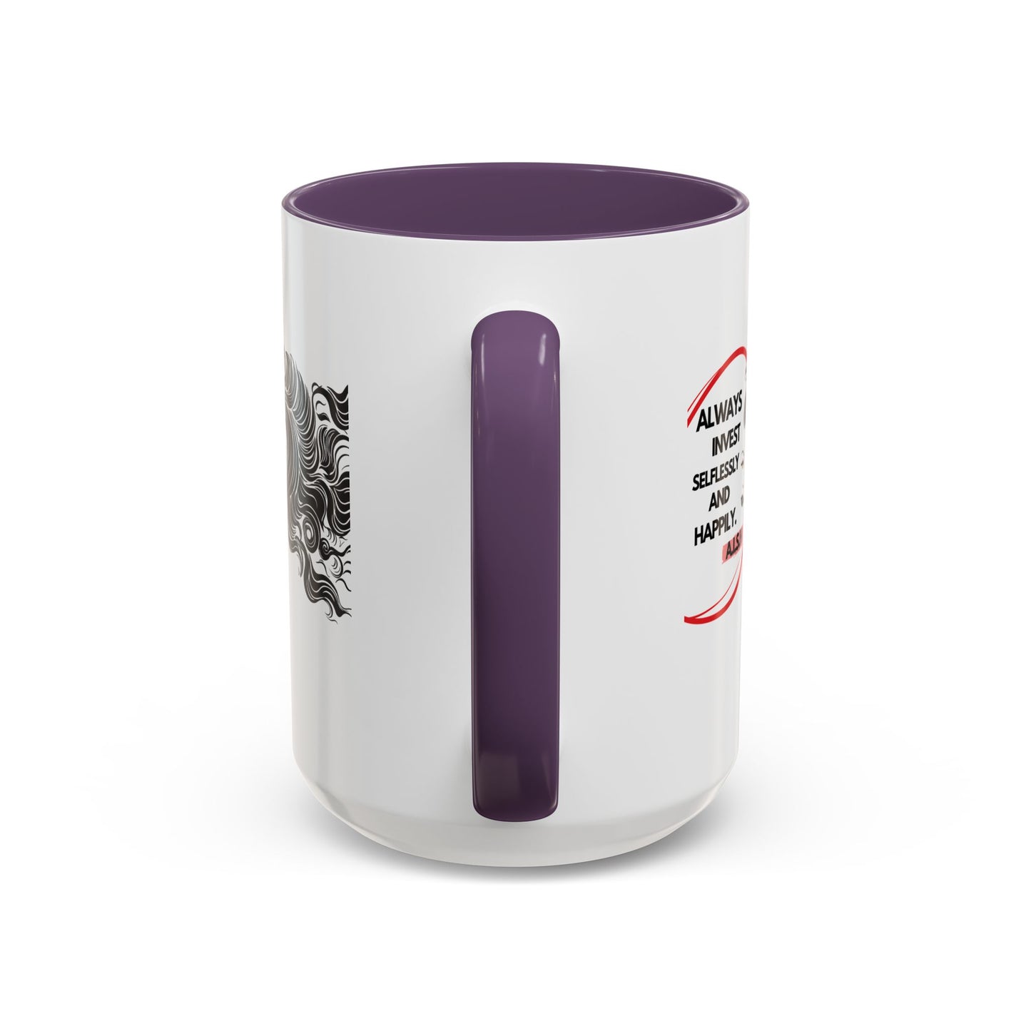 Personalized Inspirational Girl Accent Coffee Mug