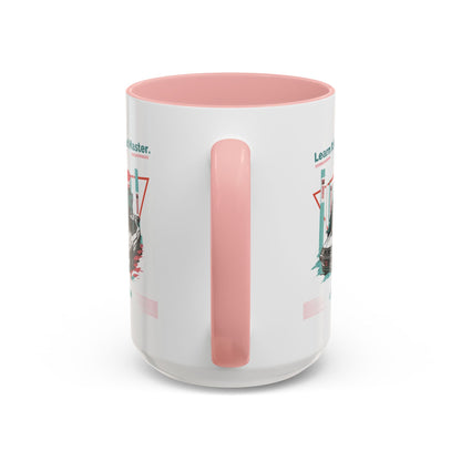 Personalized Retro Racing Accent Coffee Mug