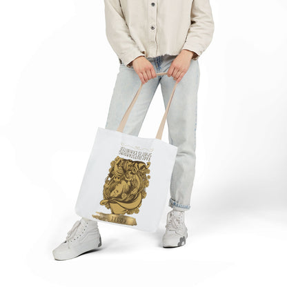 Personalized Initial Quote Golden Girl Canvas Tote Custom Name